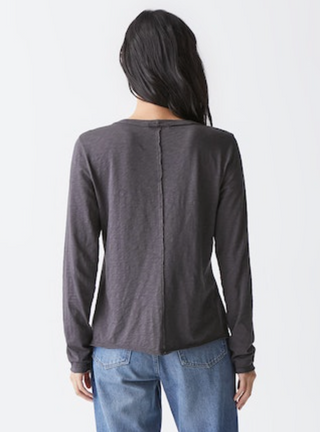 Michael Stars Hansel Long Sleeve Crew Neck Tee - Taryn x Philip Boutique