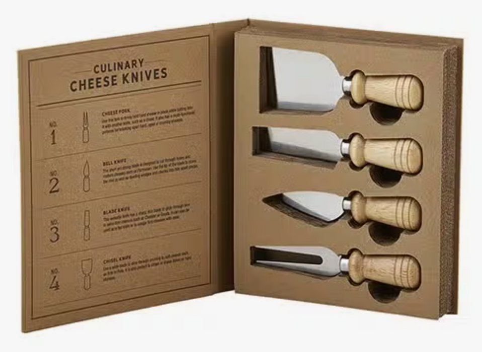 Cardboard Book - Cheese Knives - Taryn x Philip Boutique