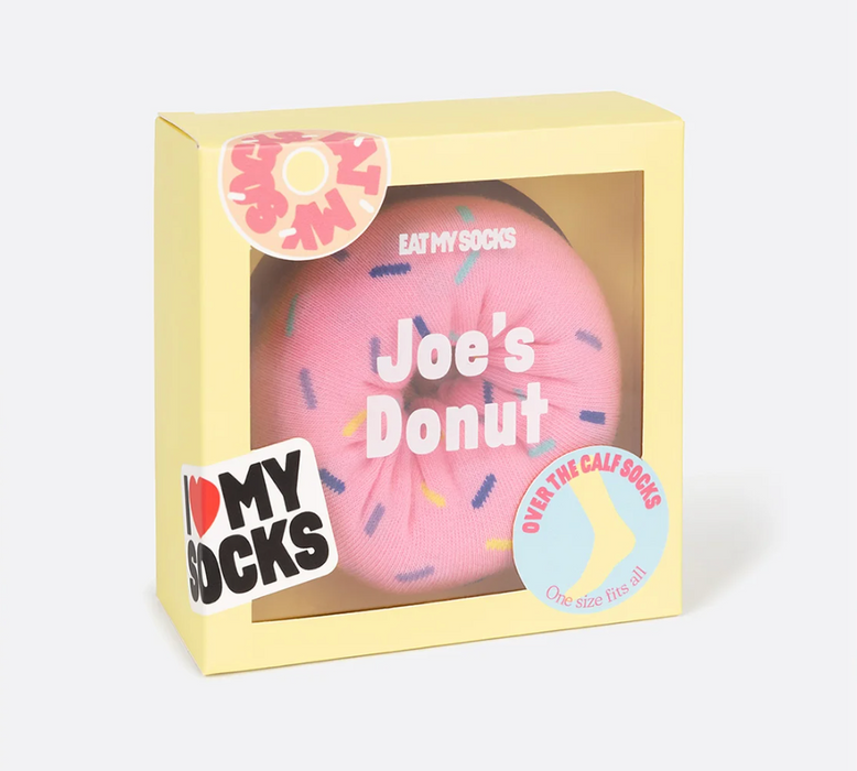 Eat My Socks Joe's Donut Strawberry - Taryn x Philip Boutique