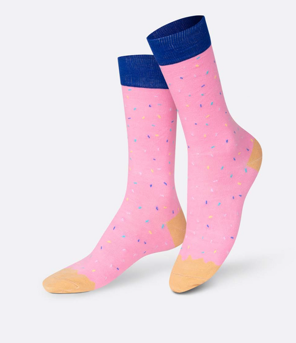 Eat My Socks Joe's Donut Strawberry - Taryn x Philip Boutique