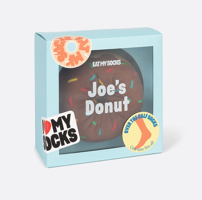 Eat My Socks Joe's Donuts Chocolate - Taryn x Philip Boutique