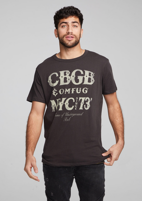Chaser Brand Men's CBGB NYC Crew Neck Tee - Taryn x Philip Boutique