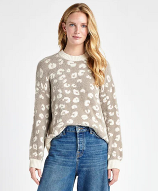 Splendid Mal Leopard Sweater - Taryn x Philip Boutique