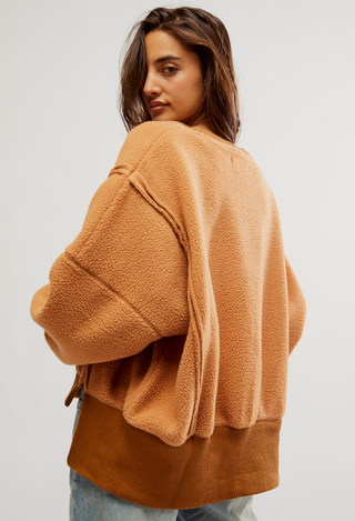 Free People Sandstorm Cozy Camden Pullover