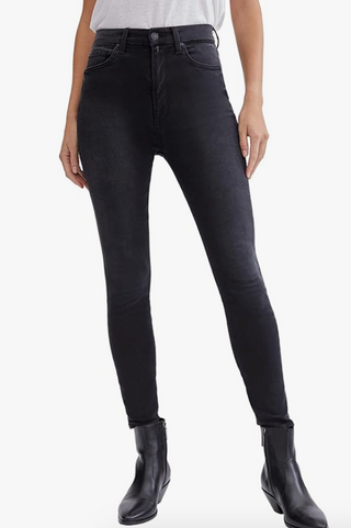 7 For All Mankind The High Waist Skinny Slim Illusion in Essex