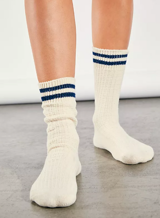 Free People Cozy Stripe Socks