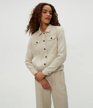 Michael Stars Jean Linen Jacket