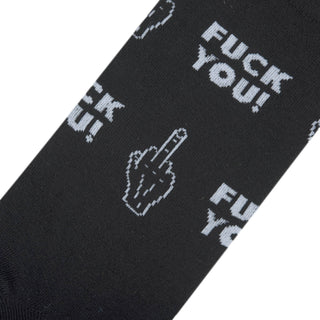 Crazy Socks - Crazy Socks - Mens Crew - F#ck You