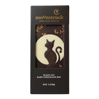 Moonstruck Chocolate Co - Black Cat Dark Chocolate Bar