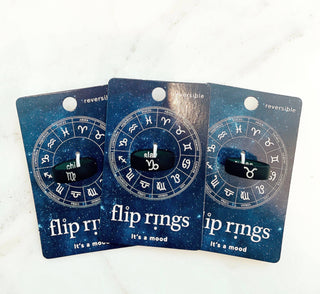 Flip Rings - Flip Reversible Zodiac Collection