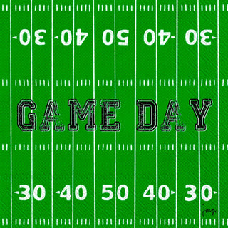 Boston International - Paper Cocktail Napkins Pack of 20 Game Day Field Football