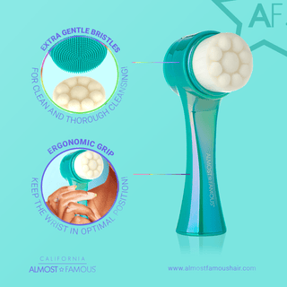 Almost Famous - 2-in-1 Facial Cleansing & Exfoliating Brush