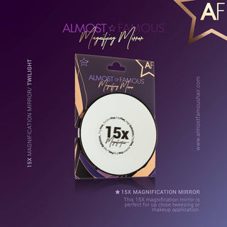 15X Magnifying Vanity Mirror with Suction Lock