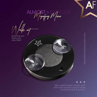 15X Magnifying Vanity Mirror with Suction Lock