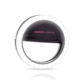 “Spotlight” LED Selfie Ring Light – Clip-On Phone Light