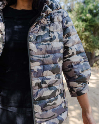 Anorak Crop Sleeve Puffer Coat - Taryn x Philip Boutique