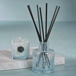 Apothecary Guild Opal Glass 4oz Reed Diffuser - Sunset Beach