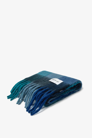 Arctic Fox & Co. - North America - The Reykjavik Scarf - 100% Recycled - Blue Check