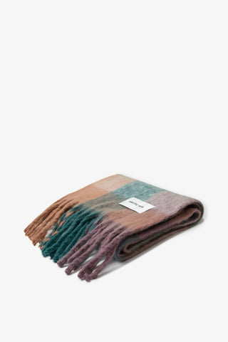 Arctic Fox & Co. - North America - The Reykjavik Scarf - 100% Recycled - Lilac Check