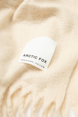Arctic Fox & Co. - North America - The Reykjavik Throw - 100% Recycled - Pebble Beige