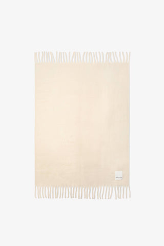 Arctic Fox & Co. - North America - The Reykjavik Throw - 100% Recycled - Pebble Beige