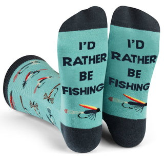 Lavley - I'd Rather Be Fishing Socks