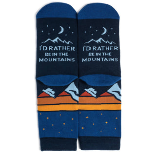 Lavley - I'd Rather Be In The Mountains Socks