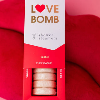 Chez Gagné - Love Bomb Shower Steamers - Santal