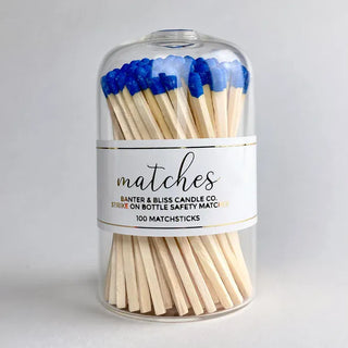 Modern Matchstick Bottle with Striker · 100 Long Safety