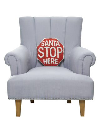 Peking Handicraft - Shaped Santa Stop Sign Hook Pillow