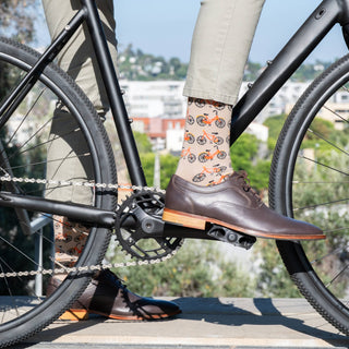 Lavley - Born To Bike, Forced To Work Socks