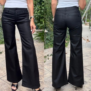 Bevy Flog Black Stripe Stacy Pants