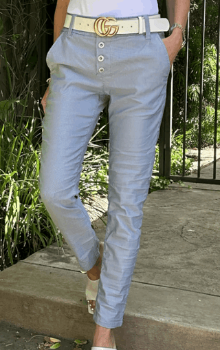 Bevy Flog Ronit Blue Stripe - Taryn x Philip Boutique