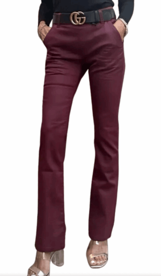 Bevy Flog Nansi Merlot Snake - Taryn x Philip Boutique