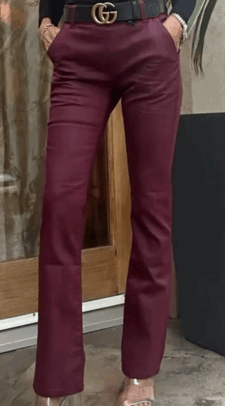 Bevy Flog Nansi Merlot Snake - Taryn x Philip Boutique