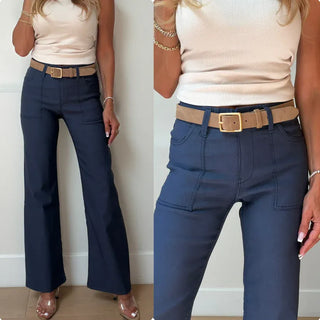 Bevy Flog Romi Pants Sapphire Blue