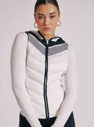 Blanc Noir Packable Moto Vest - Taryn x Philip Boutique