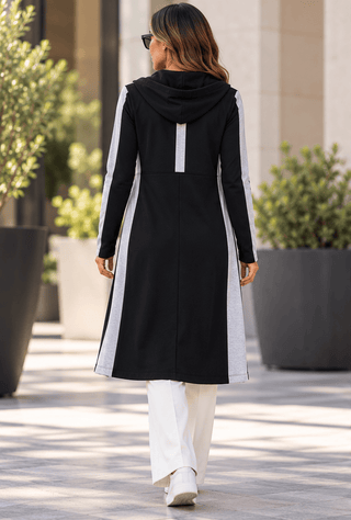 Blanc Noir Anya Traveler Jacket – Black/Charcoal
