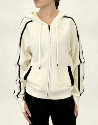 Blanc Noir Portola Zip Up Hoodie - Taryn x Philip Boutique