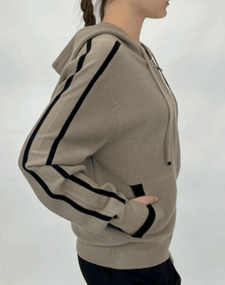 Blanc Noir Portola Zip Up Hoodie - Taryn x Philip Boutique