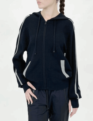 Blanc Noir Portola Zip Up Hoodie - Taryn x Philip Boutique