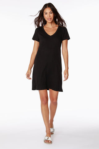 Bobi Short Sleeve Tee Shirt Dress - Taryn x Philip Boutique