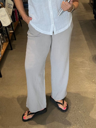 Bobi Paperbag Waist Wide Leg Pant - Taryn x Philip Boutique