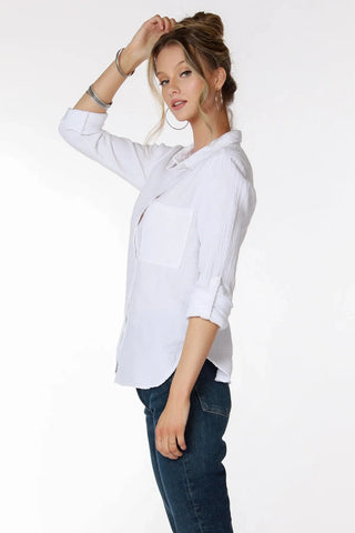 Bobi Button Down Collared Shirt - Taryn x Philip Boutique