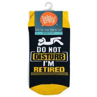 Lavley - Do No Disturb, I'm Retired Socks