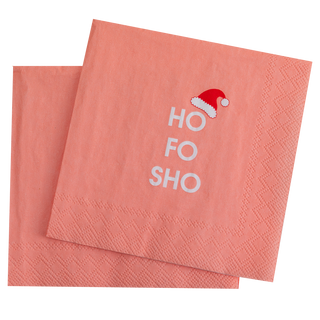 Chez Gagné - Ho Fo Sho - Holiday Cocktail Napkins