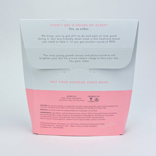 Chez Gagné - Glow the F*ck Up Facial Sheet Masks 1 Sheet