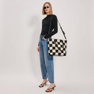 Moda Luxe - Betty Tote: Black Ivory