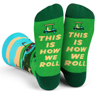 Lavley - This is How We Roll (Golf) Socks