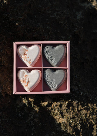 Los Angeles Salt Company - Love Heart Bath Bomb Set